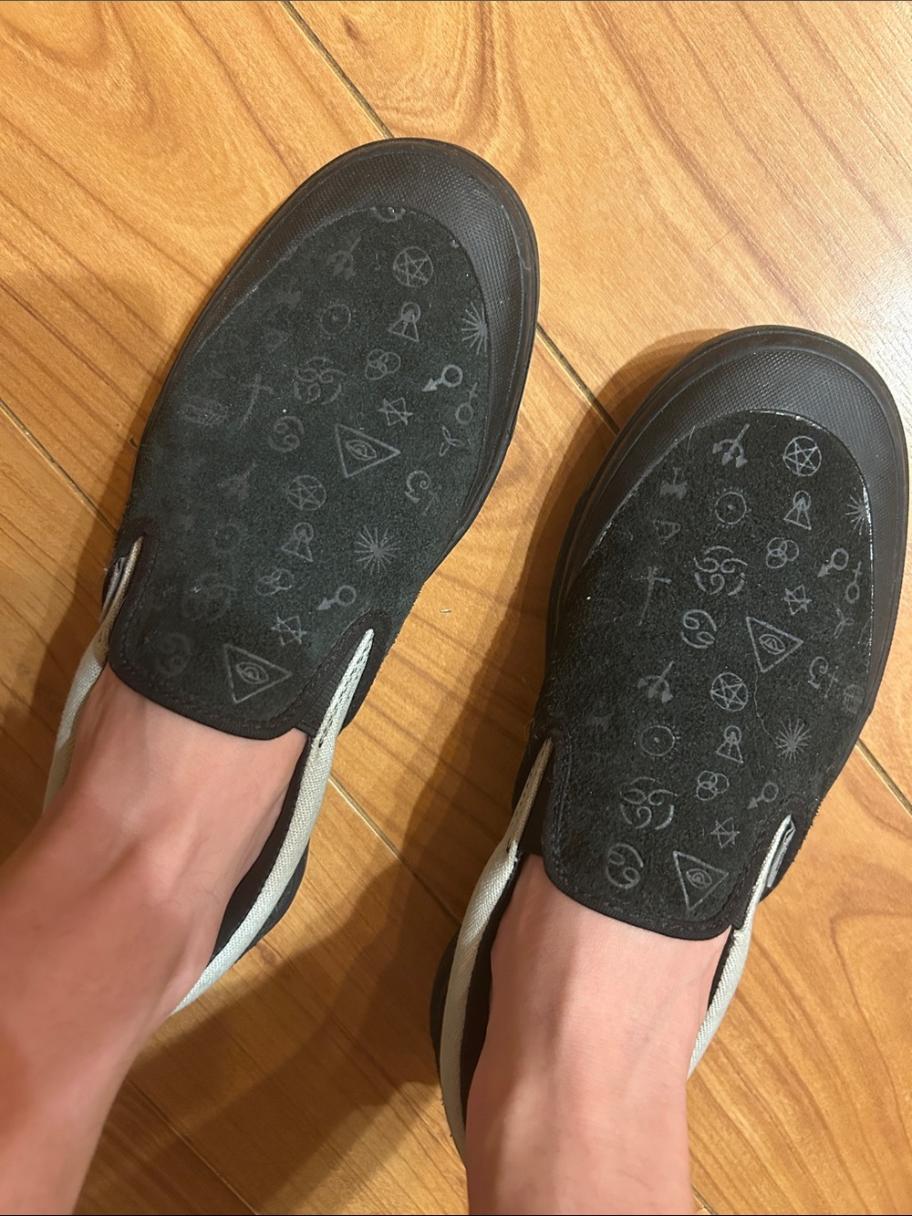 Vans x Cult Slip-on BMX Black & Grey Shoes